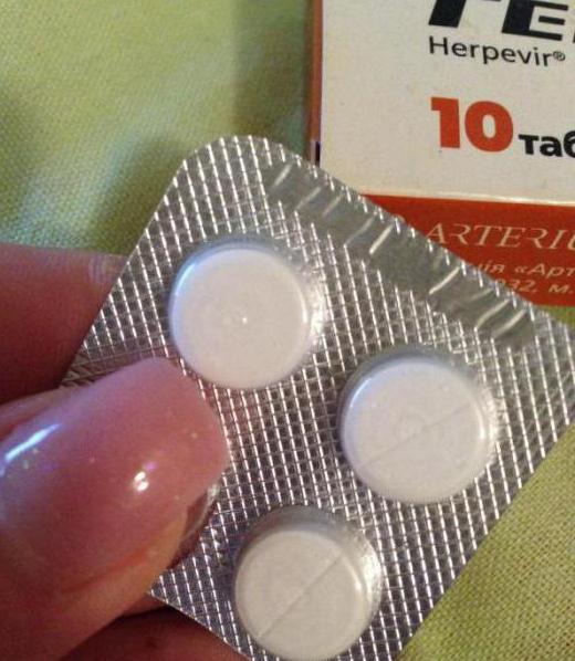 Navodila za herpevir 200 tablet