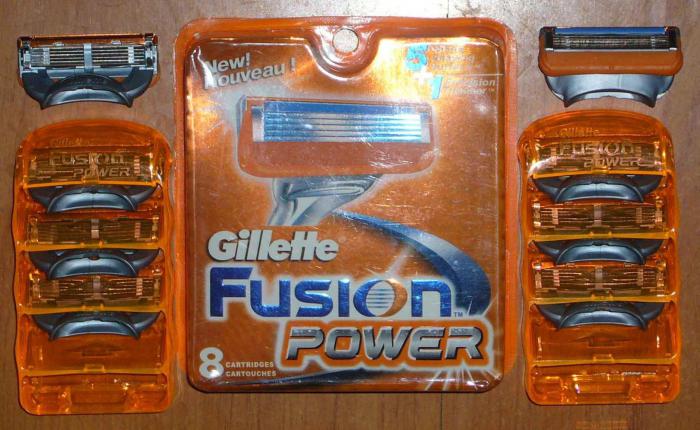 gillette fusion cassette