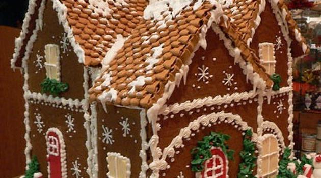Božični gingerbread house recept