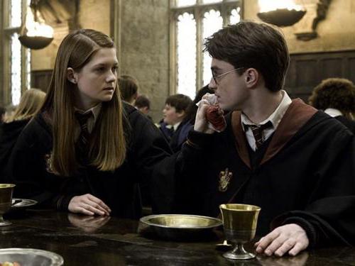 Harry Potter in Ginny Weasley
