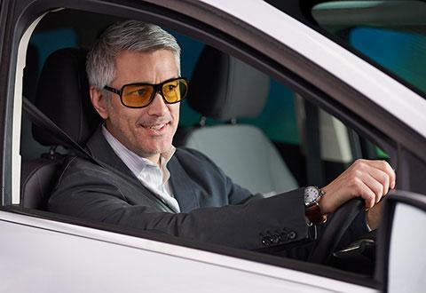 Očala za voznike pregledov proti žarometu