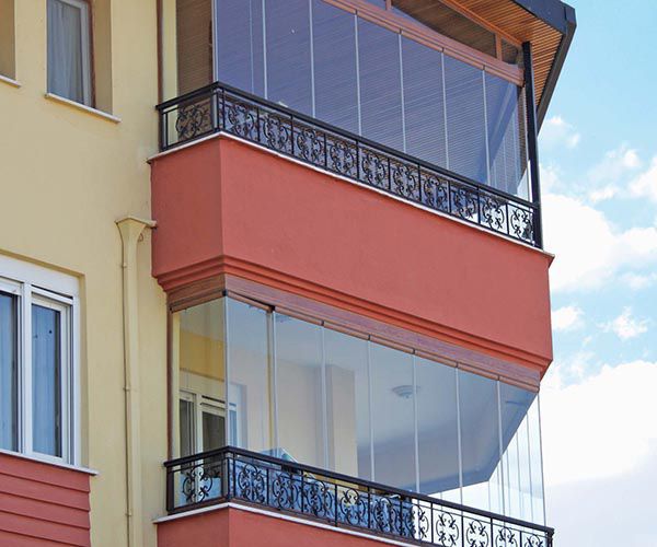 glazura aluminiowy balkon