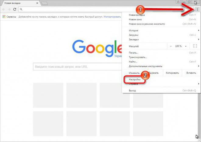 как да настроите отметките в Google Chrome