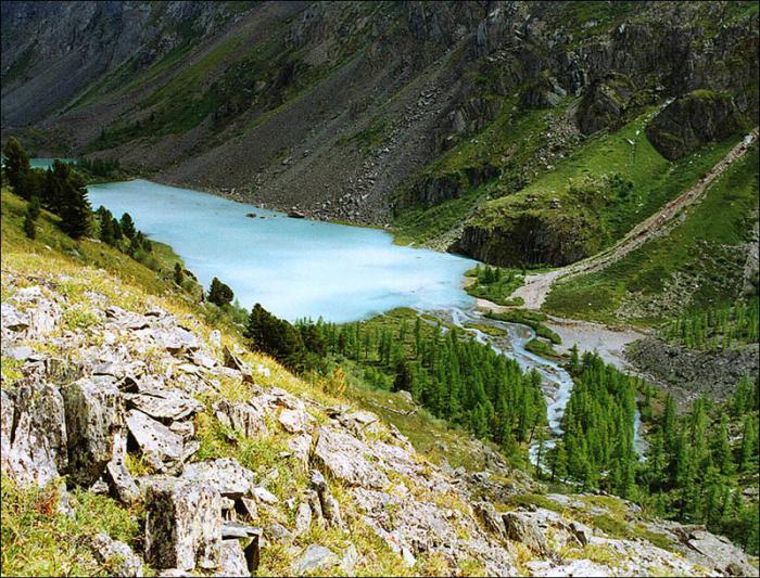 znamenitosti planine Altai fotografije