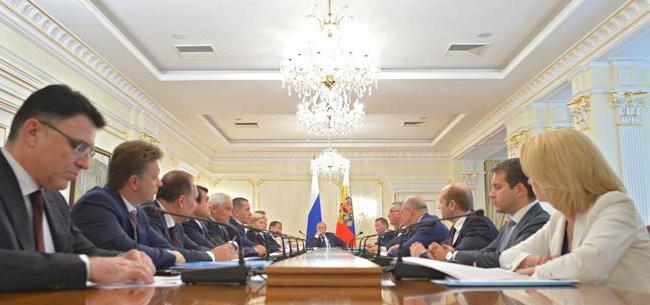 członkowie rosyjskiego rządu