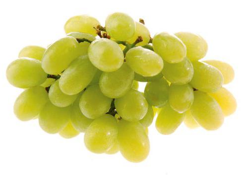 benefici e danni dell'uva verde