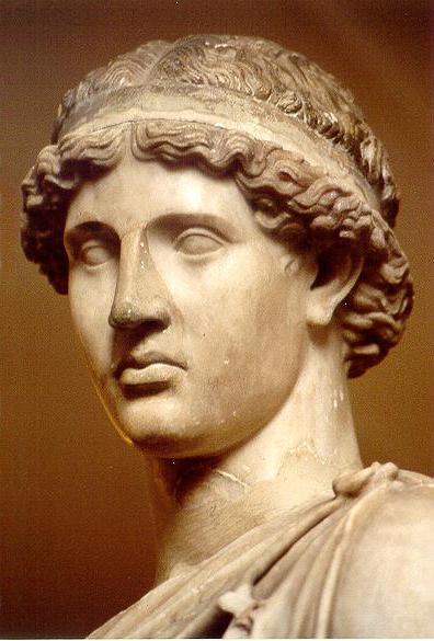 Athena è la dea dell'antica Grecia