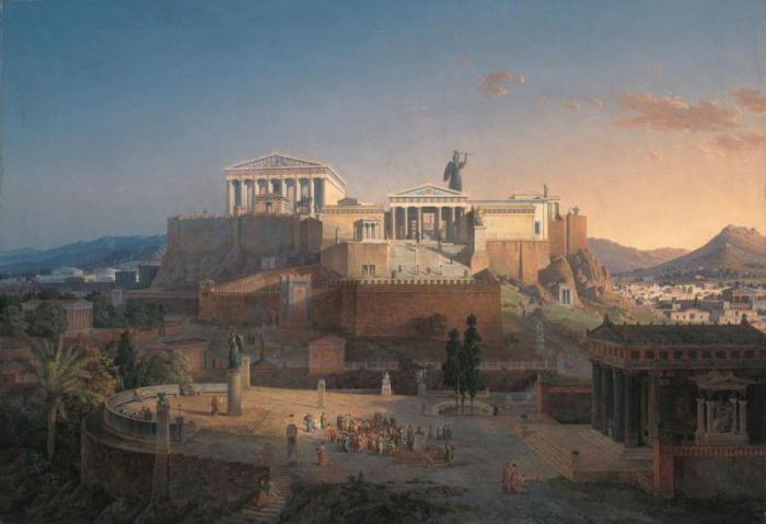 богиня на войната в Атина Дорама