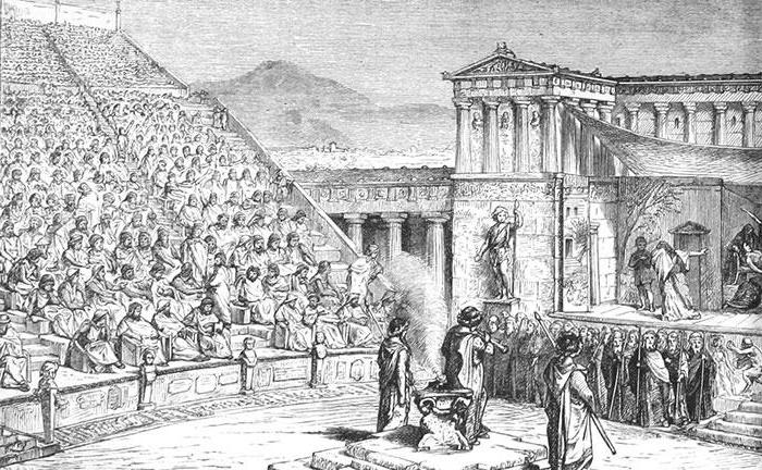 narodziny teatru greckiego