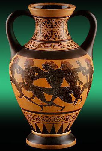 рисуване на гръцка ваза