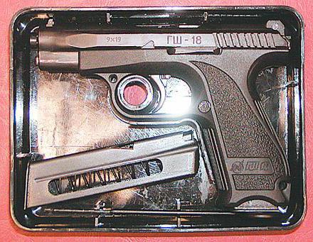 pistola dispositivo gsh 18