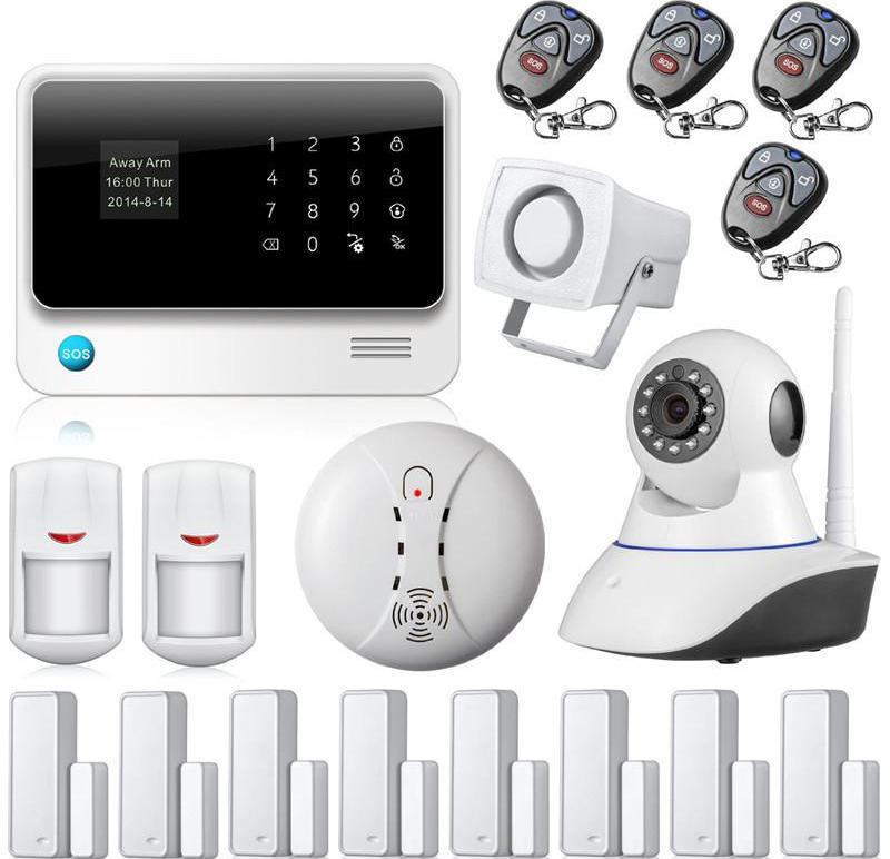 Комплект GSM алармена система за дома и градината