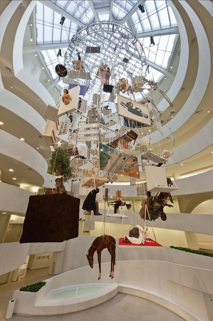 Exponáty muzea Guggenheim