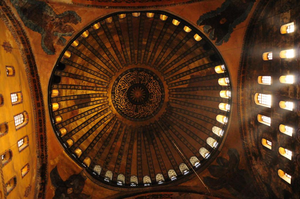 Dome Aya Sofia fotografie