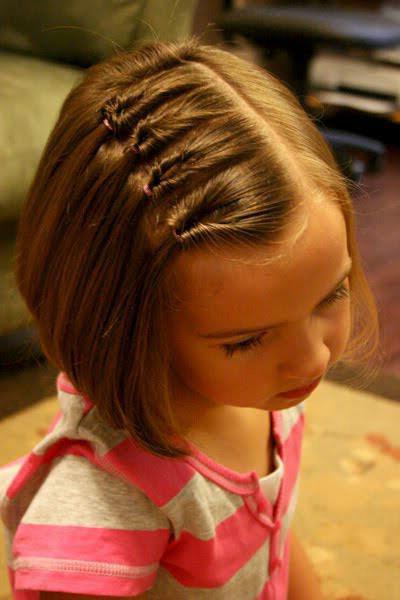 fryzury dla dziewczynek na co dzień