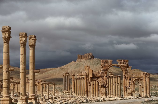 città di Palmyra in Siria