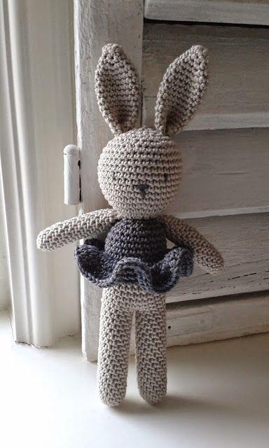 плетене на една кука заек