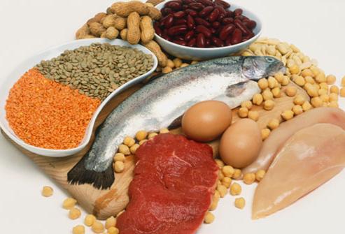 Списък на протеинови храни