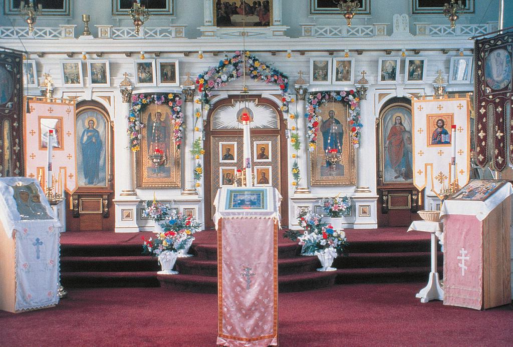 Nella chiesa ortodossa