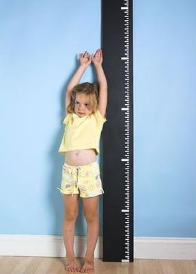 altezza e peso del bambino