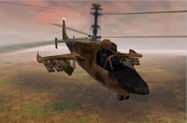 vrtulníková simulátorová hra