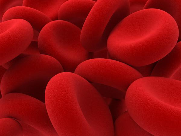 hemoglobina v rdečih krvnih celicah