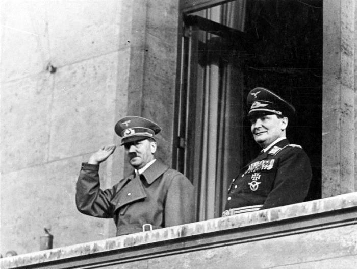 Goering Hermann Wilhelm e Hitler