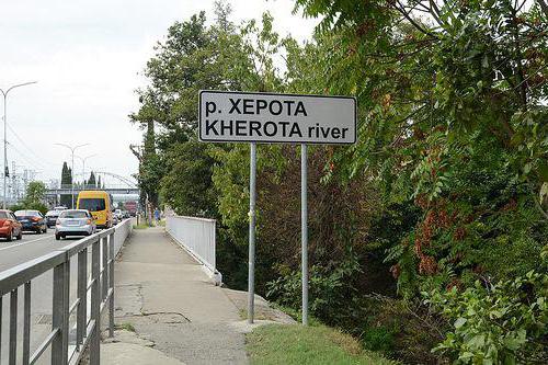 rzeka w Soczi