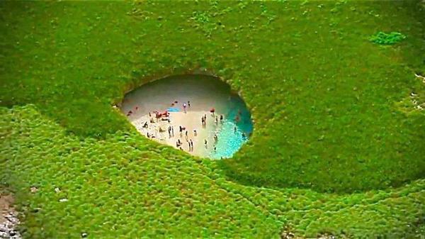 Ukryta plaża Meksyk