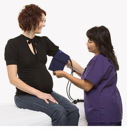povišan krvni tlak v nosečnosti