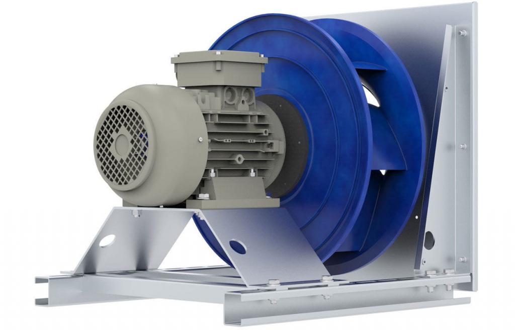 Provoz ventilátorů s vysokým tlakem