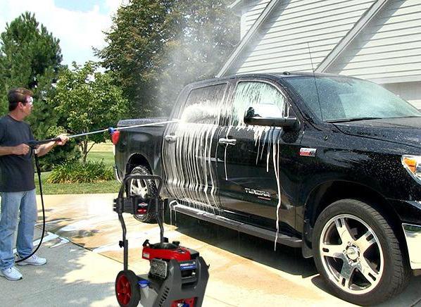 vysokotlaké myčky pro mytí automobilů