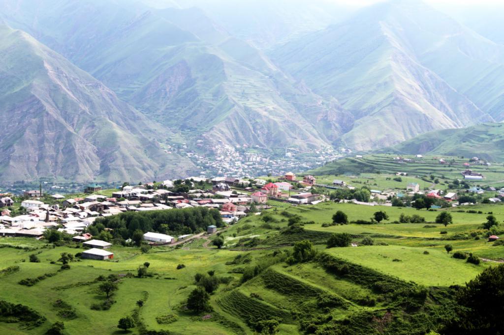 Krajobraz Dagestanu