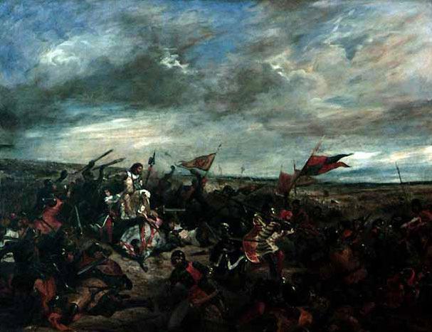 Bitva u Poitiers Delacroix