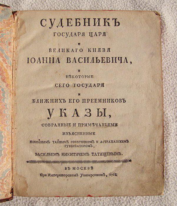 Codice di Diritto di Tsar