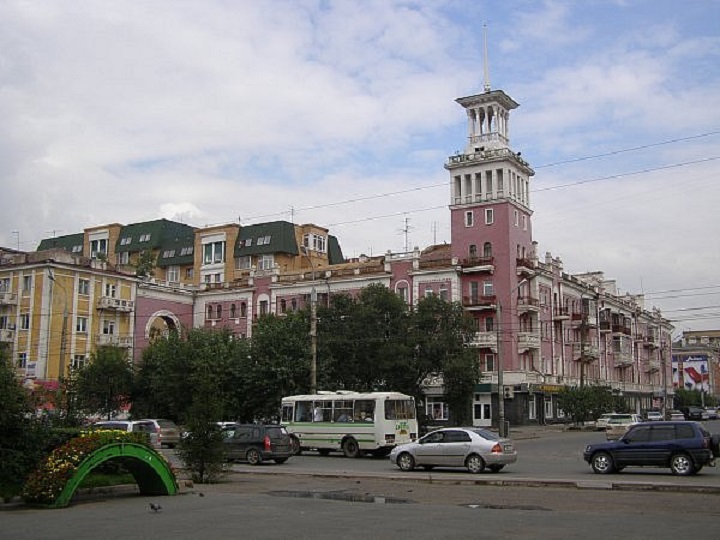Площад на Красноярск
