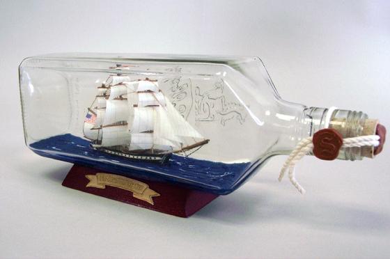 Vytvoření lahvových lodí jako hobby