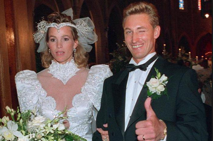 La moglie di Wayne Gretzky