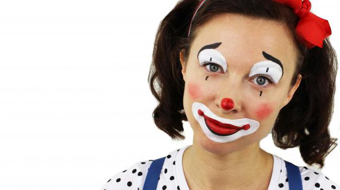 Make-up klaun doma