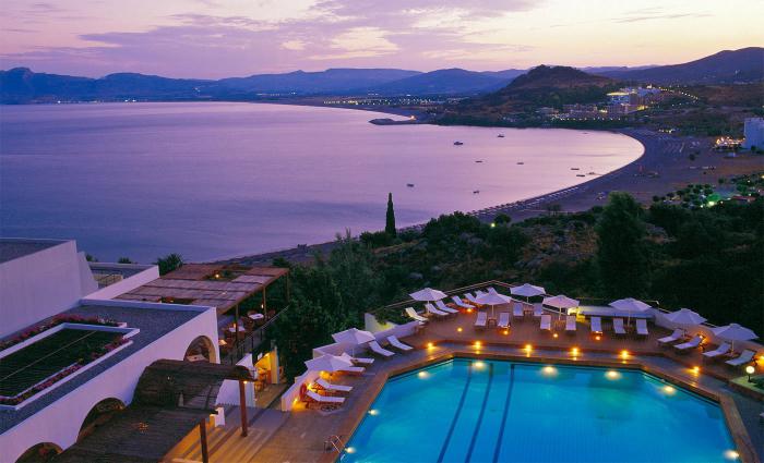 počitnice na otoku Grčija Rodos
