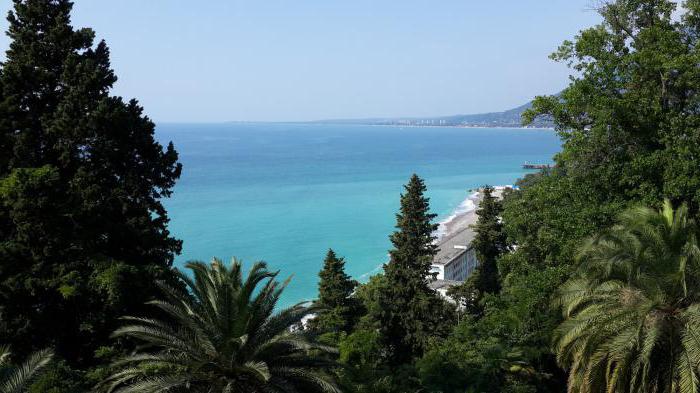 Abkhazia počitek zasebnega sektorja na obali