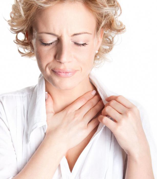 trattamento dei rimedi popolari della gola
