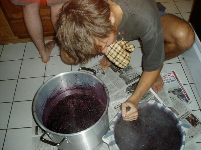 Рецепта за домашно вино от черница