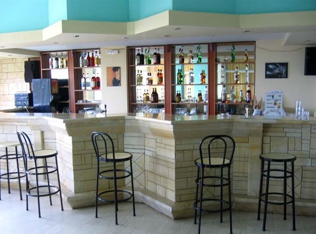 Lobby bar nell'hotel