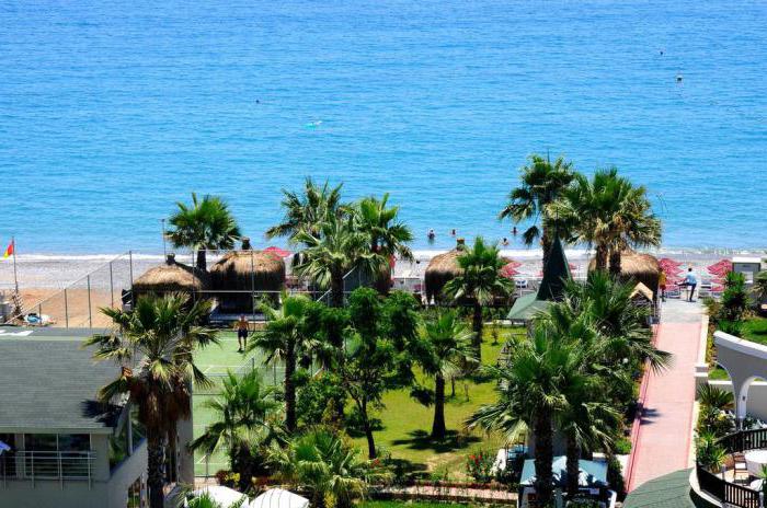 ваканционна градина курорт хотел 5 Турция okurcalar
