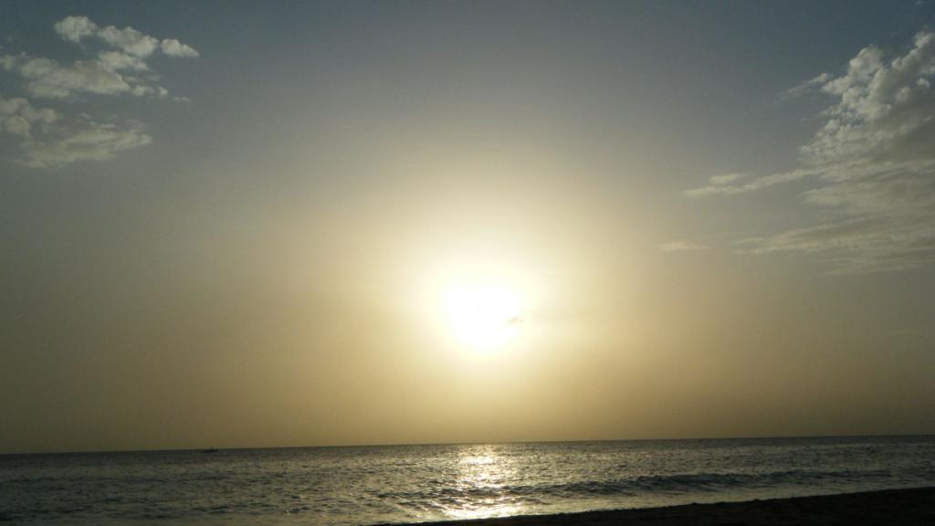Zalazak sunca na plaži