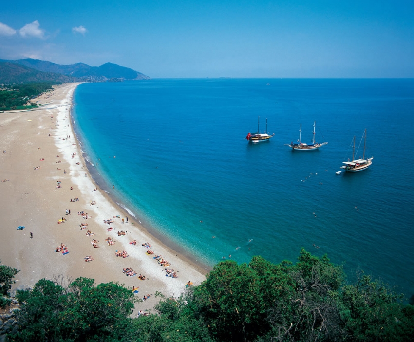 spiaggia ad Antalya