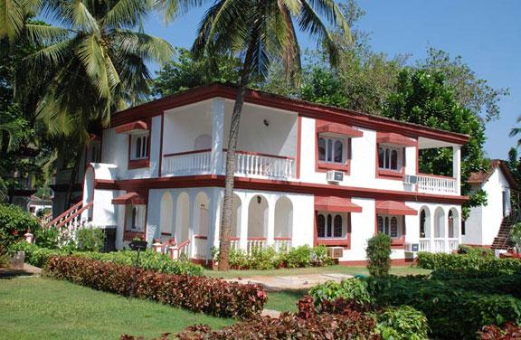 hotely v severní Goa