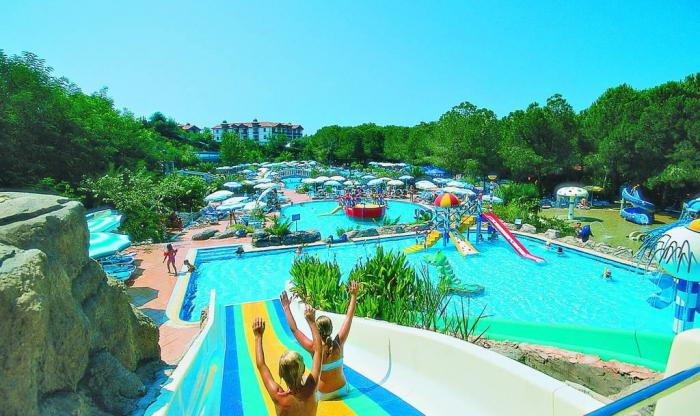Turecko hotely s vodním parkem