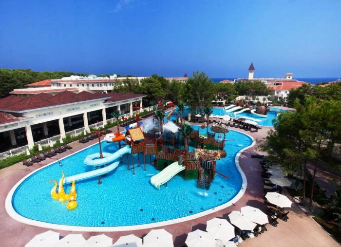 Hotely v Turecku s velkým vodním parkem